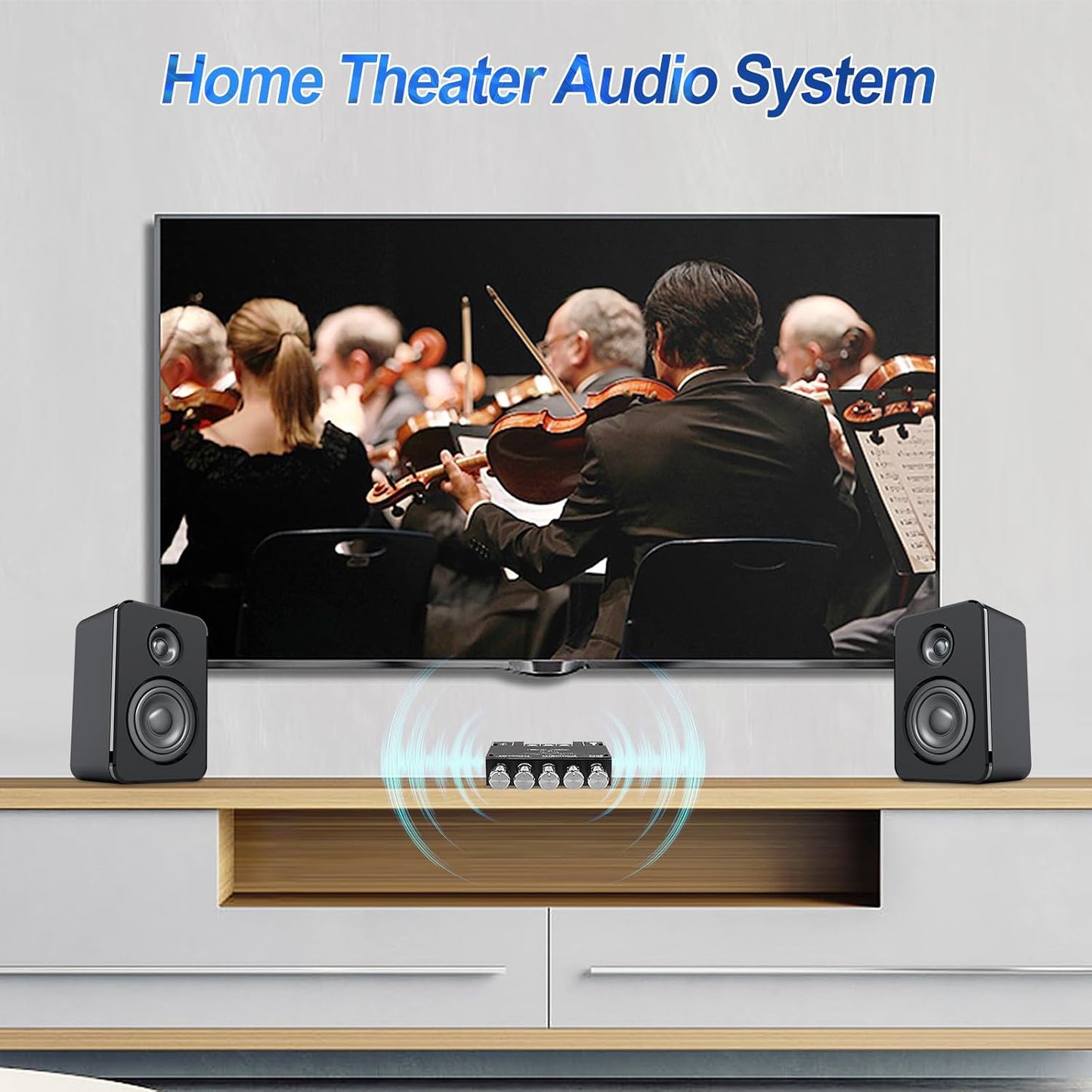 5.0 ZK-MT21 2.1 50W 2 +100W (20-100W, 4-8), 12-24V, Bluetooth Audio Amplifier Board, Channel X Mini Subwoofer Power Amp
