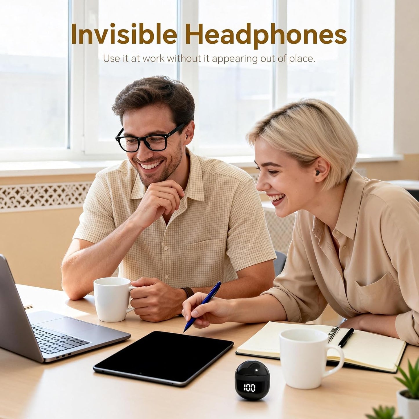 Yihou Ear Buds Invisible Small Mini Sleep Earbuds Headphones Wireless Bluetooth Comfortable Tiny Sleeping Smallest Low