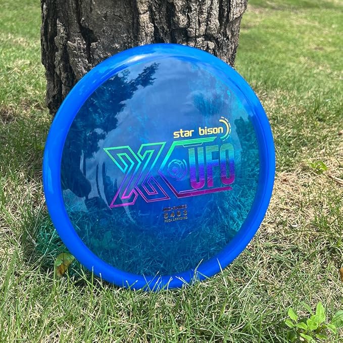 X-UFO Disc Golf Starter Set - 3 Piece Professional Disc Golf Set for Beginners, Lightweight & Portable, Putter Driver Midrange 170g-173g