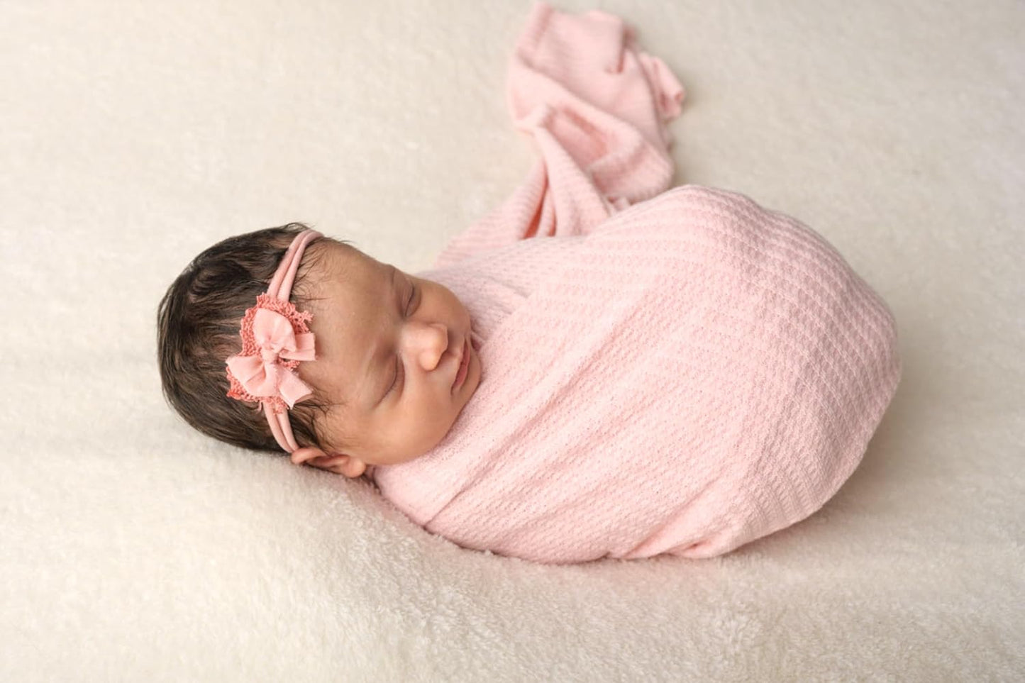 Set 3 Baby Wrap. of Newborn Photography Wraps. Baby Swaddle or Blanket for Newborn Photography Props. Waffle Knit