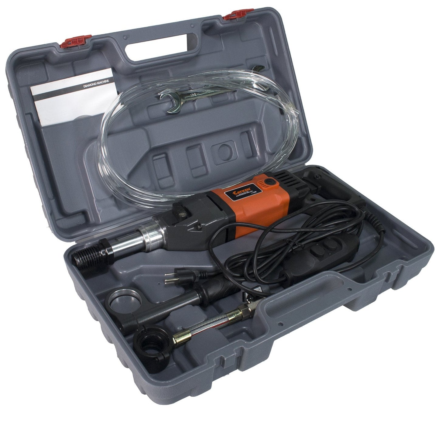 Cayken SCY-18-2EBM 5in. Wet Dry Handheld Diamond Core Drill Rig 2.5HP 1900W Drill