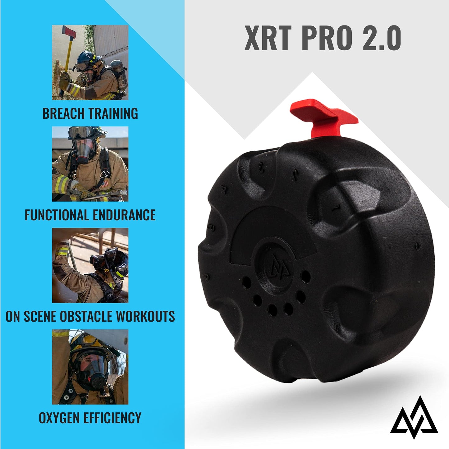 TRAININGMASK - XRT Pro 2.0 Resistance Training Regulator Insert, Firefighter Gear Breathing Masks, Training Masks for Men and Women Responders, Compatible with Scott AV-2000 & AV-3000, 5-Pack