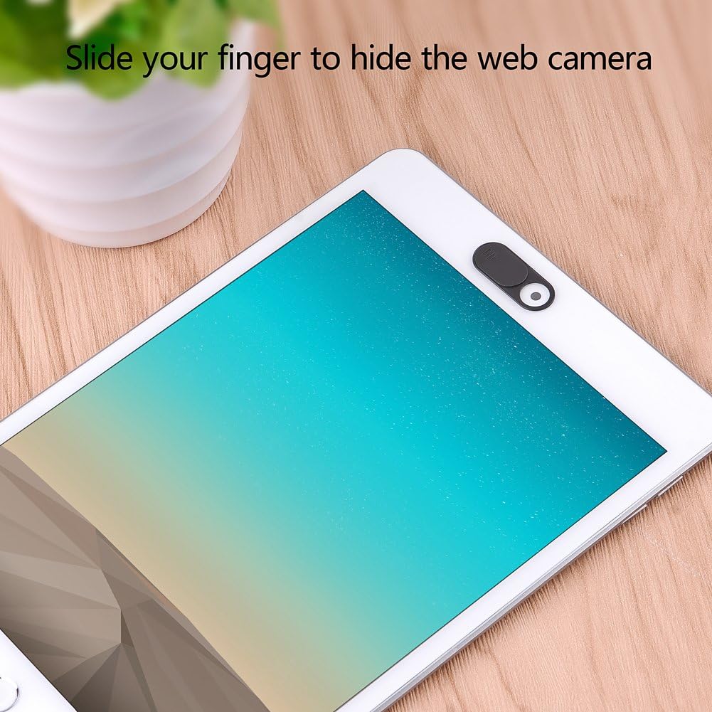 DIMICA 0.035 Inch (2 Webcam Cover, Ultra-Thin Slider Camera Cover for MacBook Pro, Laptop, Mac, PC, Surfcase Pro