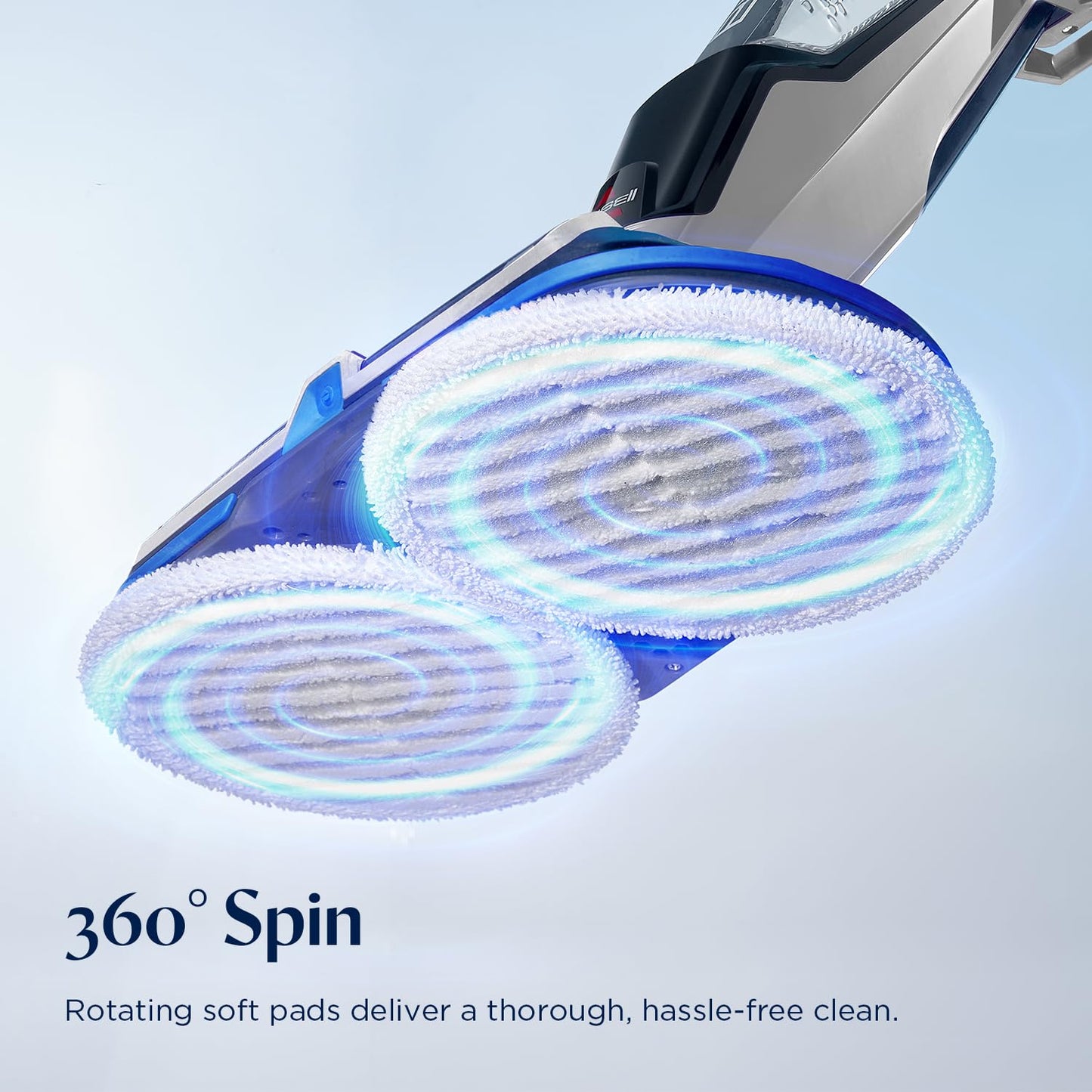 Bissell Spinwave Cordless Hard Floor Expert Spin Mop Cleaner, Multi-Surface Floor Cleaner with Washable Pads & Included Cleaning Formulas for Sealed Floors, 23159