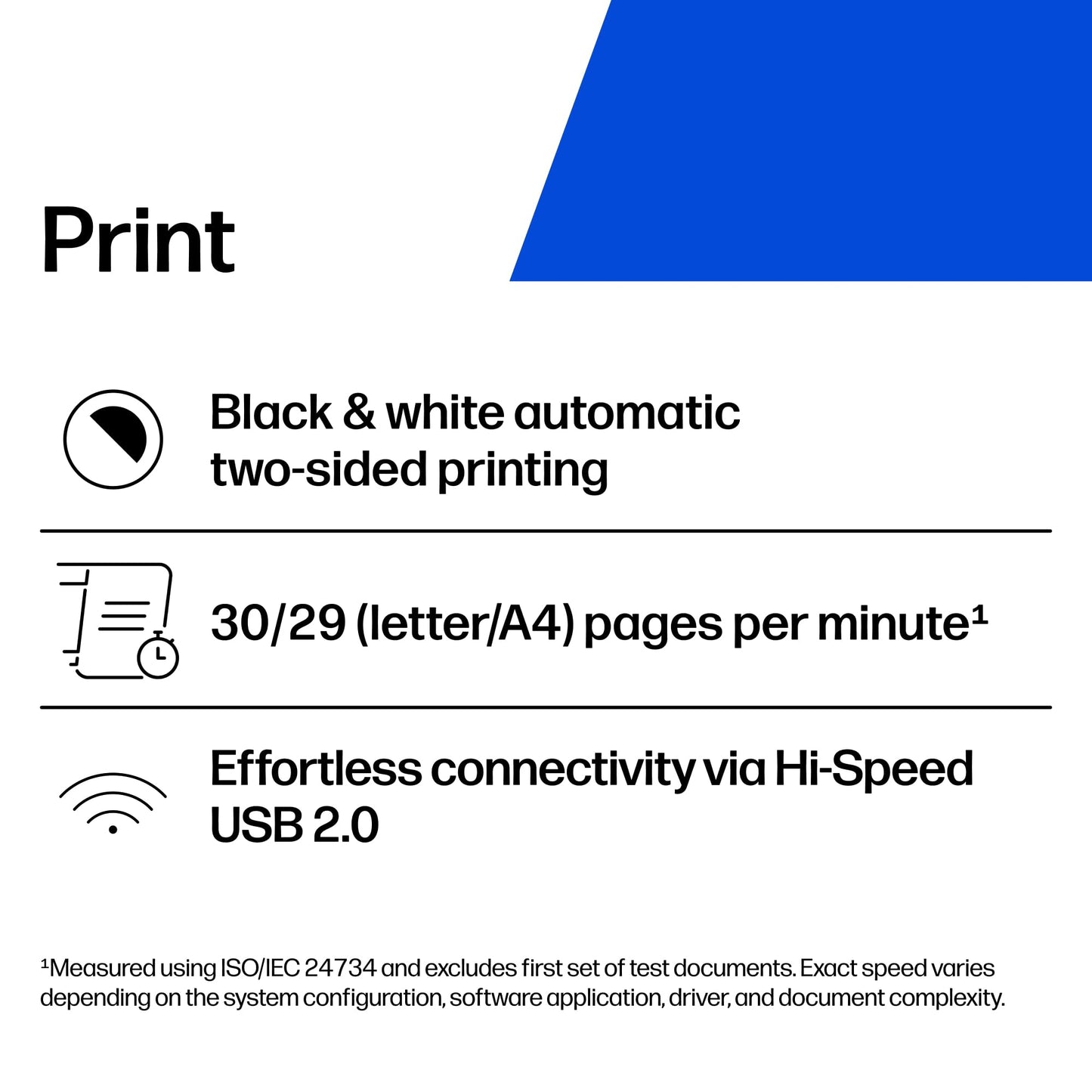 HP LaserJet M209d Laser Printer, Black and White, Automatic Duplex, Wired Connection Only (USB Cable Included), Best-for-Home Office (8J9L0F)