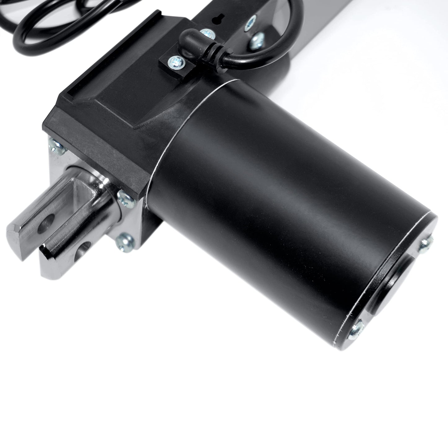 Progressive Automations 12V Linear Electric Actuator - 6 inches Stroke, 200 lbs Force with Low-Current Rating DC Motor and Durable Stroke for Automotive, Medical, Robotics Usage, PA-03-6-200
