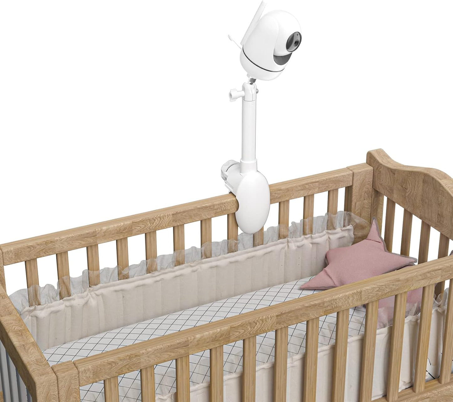 MBP481/MBP482/MBP483/MBP33XL, HB66 1/4''-20 Flexible Baby Monitor Mount for Motorola Baby Monitor for Hellobaby and All