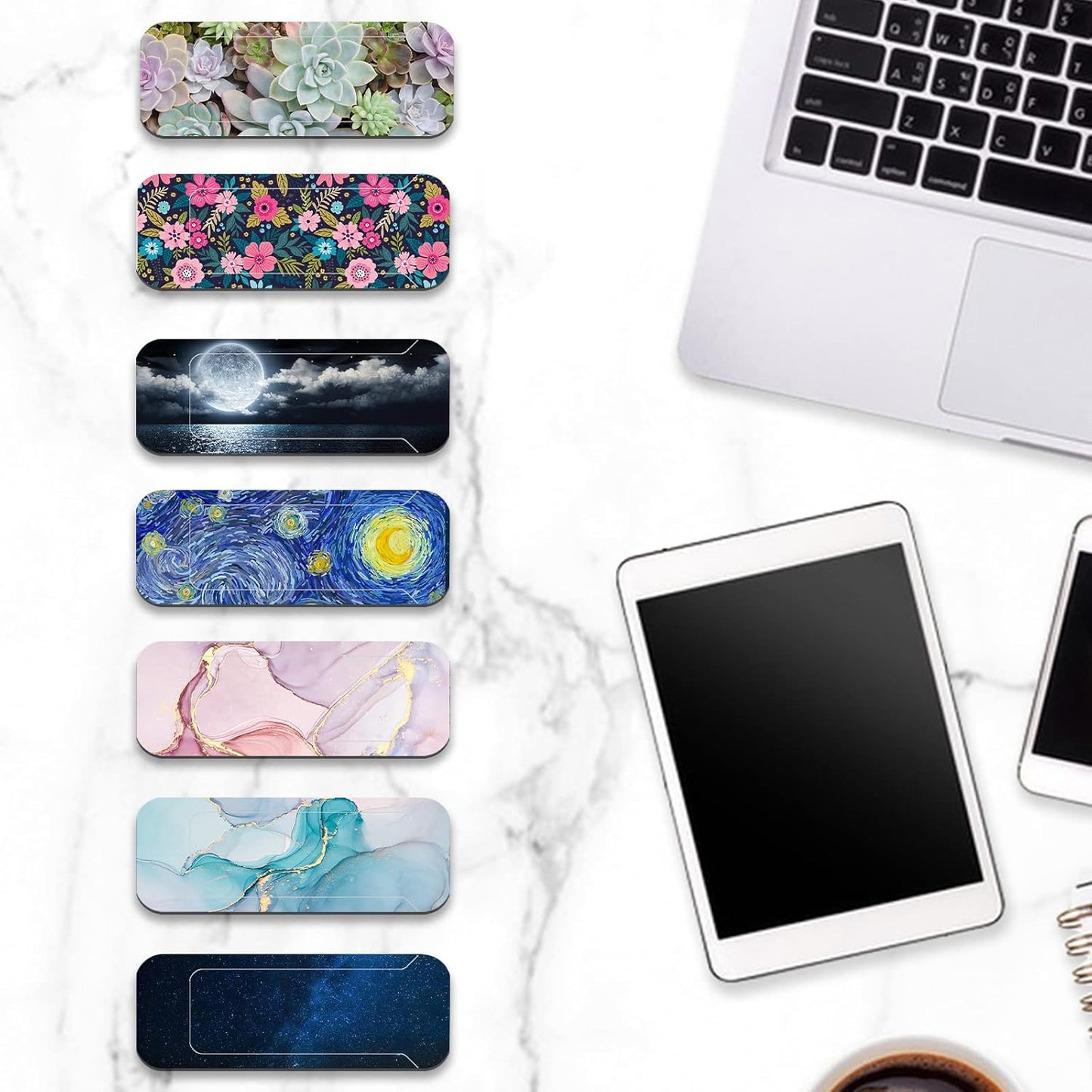 ZYAOTWQZ 3 Webcam Cover, Pieces, Laptop Camera Cover, Privacy Shielding Capacity is Twice as Big as The Traditional