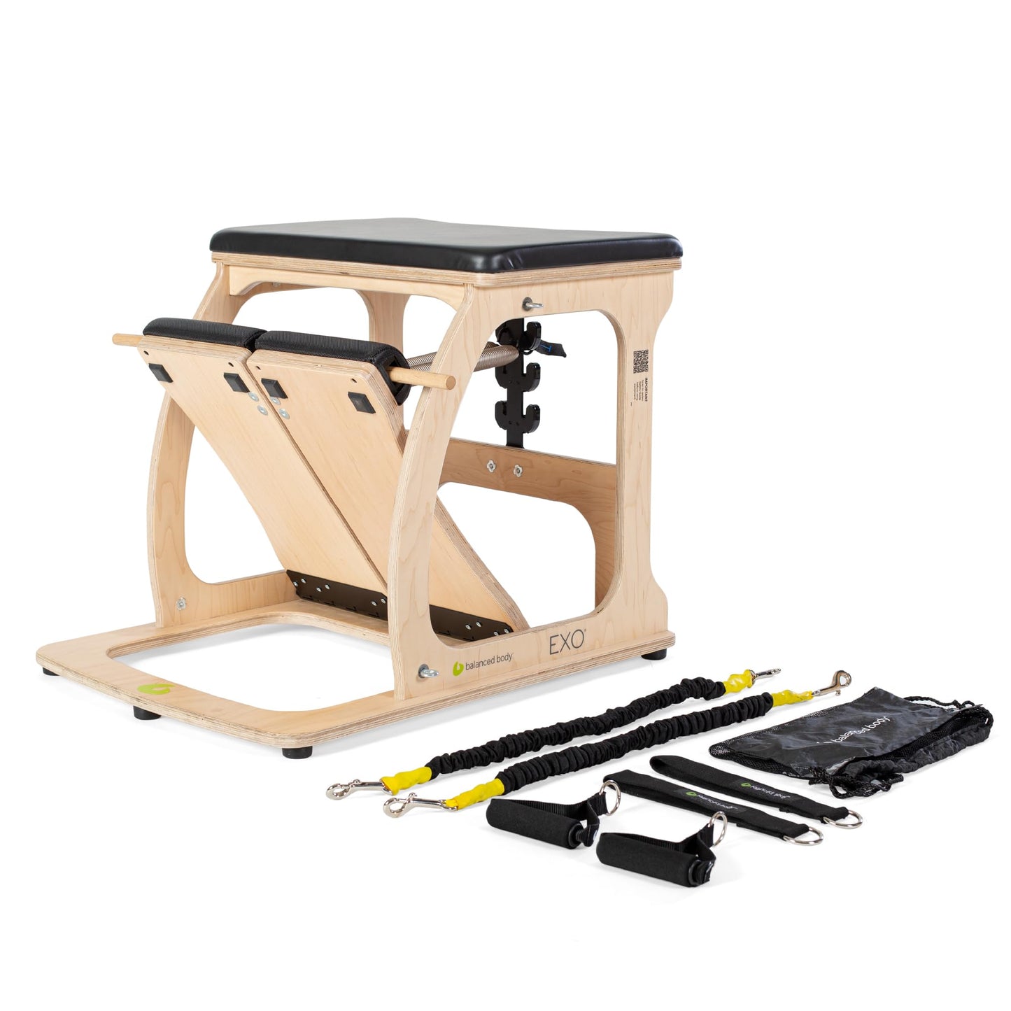 Balanced Body EXO Chair Bundle with Slastix Resistance Bands and Accessories (5 Items)