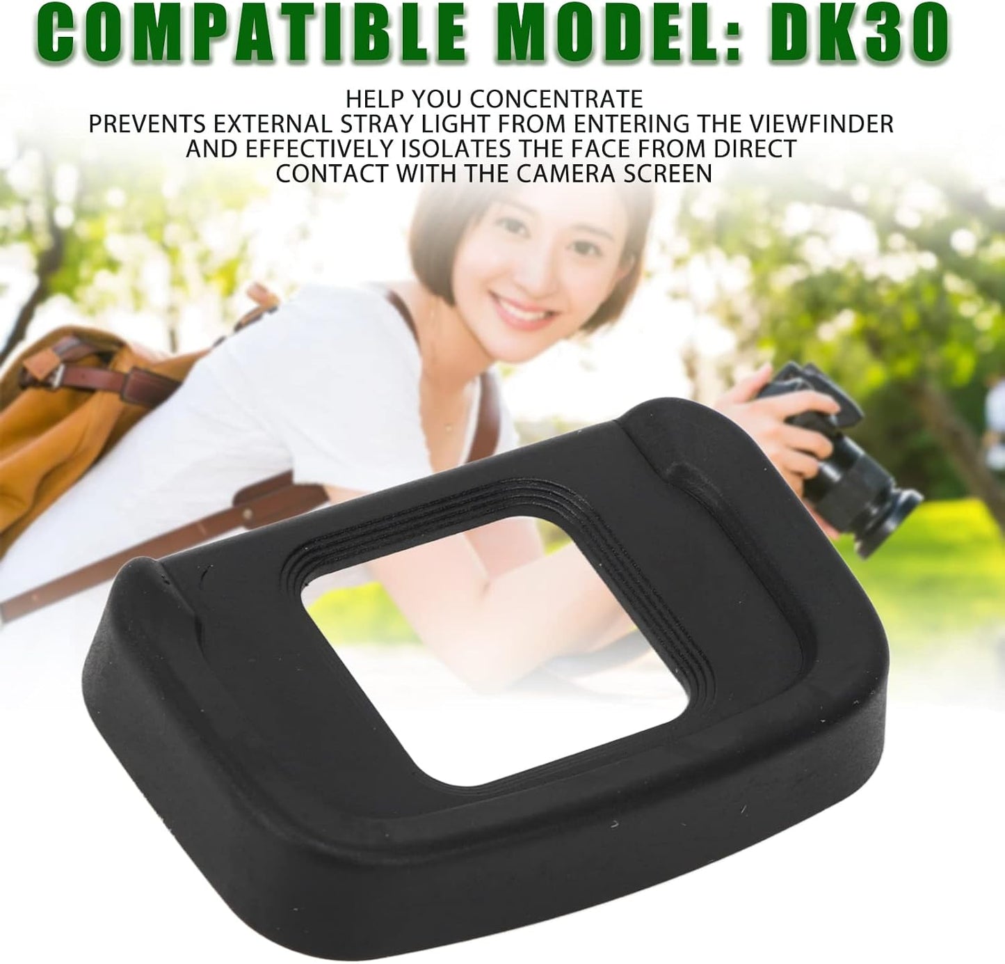 DK30 Z50 Camera Viewfinder for Camera Viewfinder Eyepiece Eye Cup, ABS Camera Eyecup Replacement Kit for Micro Single