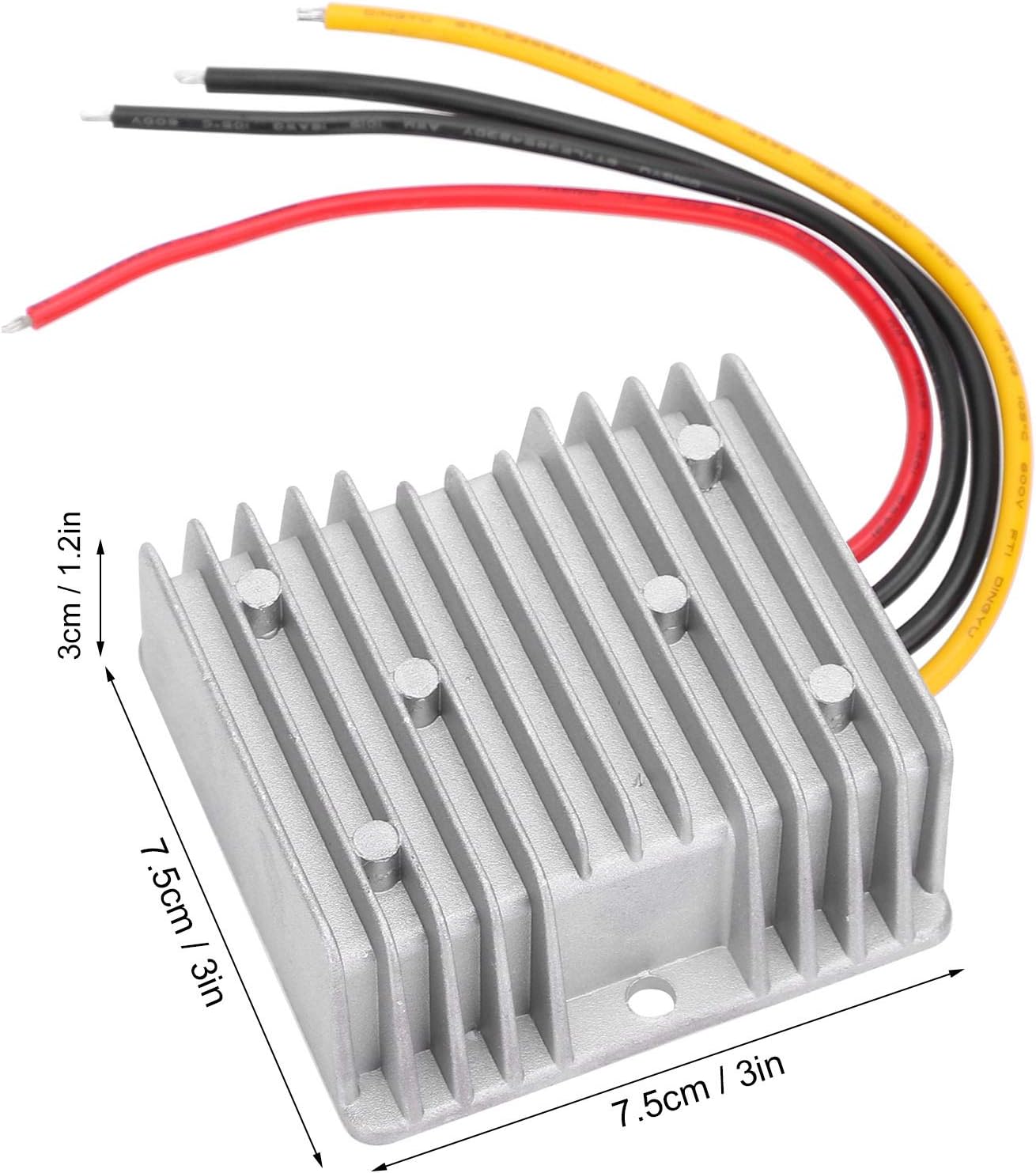 AstraLoom 24V 13.8V 15A Telecommunications Power Converter to DC DC Sealed Module Aluminum Alloy Silicone