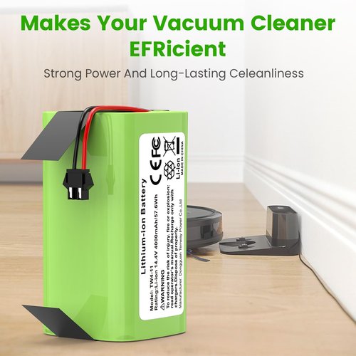 Labtec 14.4V 4000mAh Replacement for Eufy Battery RoboVac 11, 11S, 11S, MAX, 30, 15C, 15T, 12, 35C and Ecovacs Deebot N79S, DN622 Vacuum Cleaner Battery