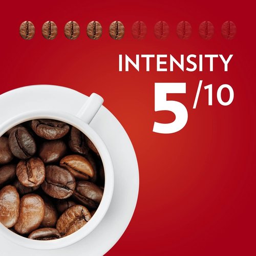 Lavazza Qualità Rossa Whole Bean Coffee - Medium Roast Arabica & Robusta Blend, 2.2 lb Bag