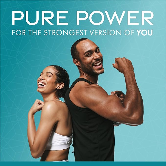 Dr. Mercola Pure Power Creatine Monohydrate, 60 Servings (120 Capsules) 2.5g Per Serving, Dietary Supplement, Strength and Energy, Non-GMO, NSF Certified for Sport