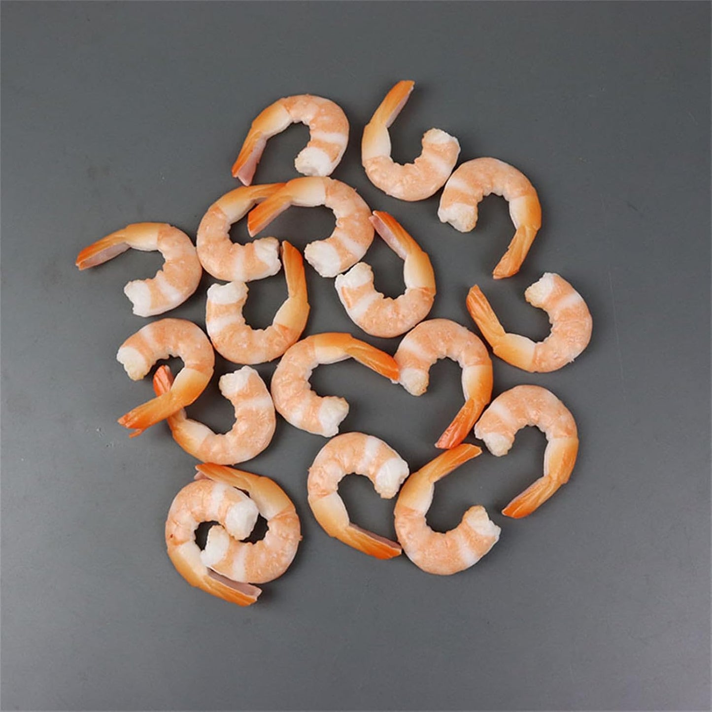 KRTYDBFZ Simulation Shrimp Fake Food Model PVC Kitchen Photography Tool Restaurant Window Display Wedding Party Home