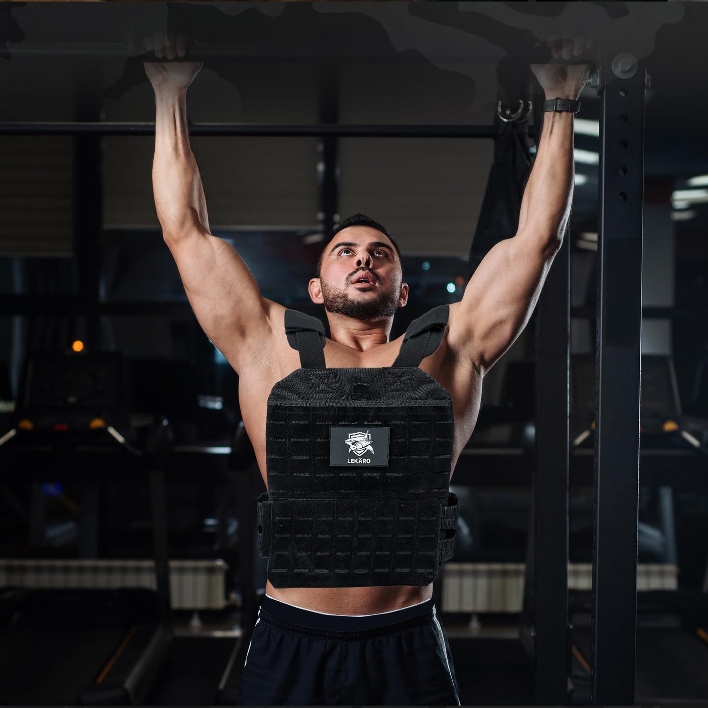 8.75 lb Curved Weighted Vest Plates for Men and Women - 1 Pair Ergonomic Contoured Steel Plates - High-Density Build for Weighted Vests, CrossFit, Hero WOD and Rucking