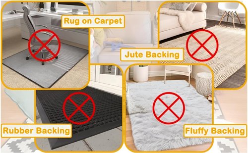 Gripper | Double-Sided Anti-Slip Rug Tape - 12-Pack for Hardwood Floors & Tiles, Prevents Sliding