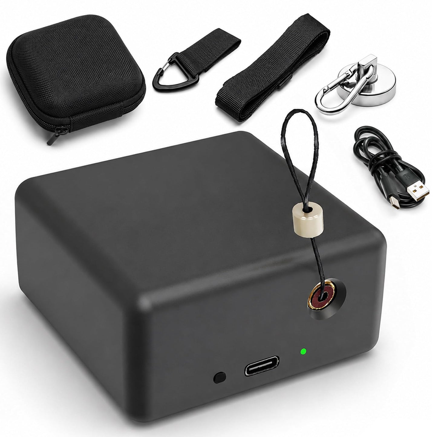 vnmudzeo Linear Speed Tracker for Gym & Team – Velocity Based Training Device,±1mm Accuracy,App Digital Display,5M Retractable Cable