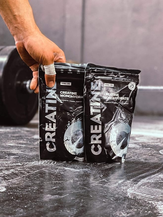 Vivo Life - Creatine Monohydrate Powder Micronised - Vegan, Unflavoured (8.8 oz, 84 Servings)