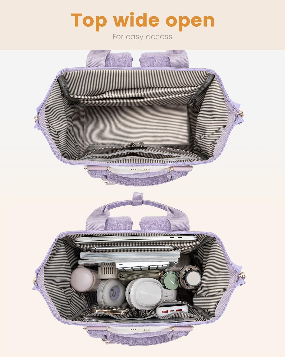 Backpack 15.6 Inch Backpacks Daypack, 15.6 inch LOVEVOOK Laptop for Women, Teacher Nurse Bag Work Travel Computer