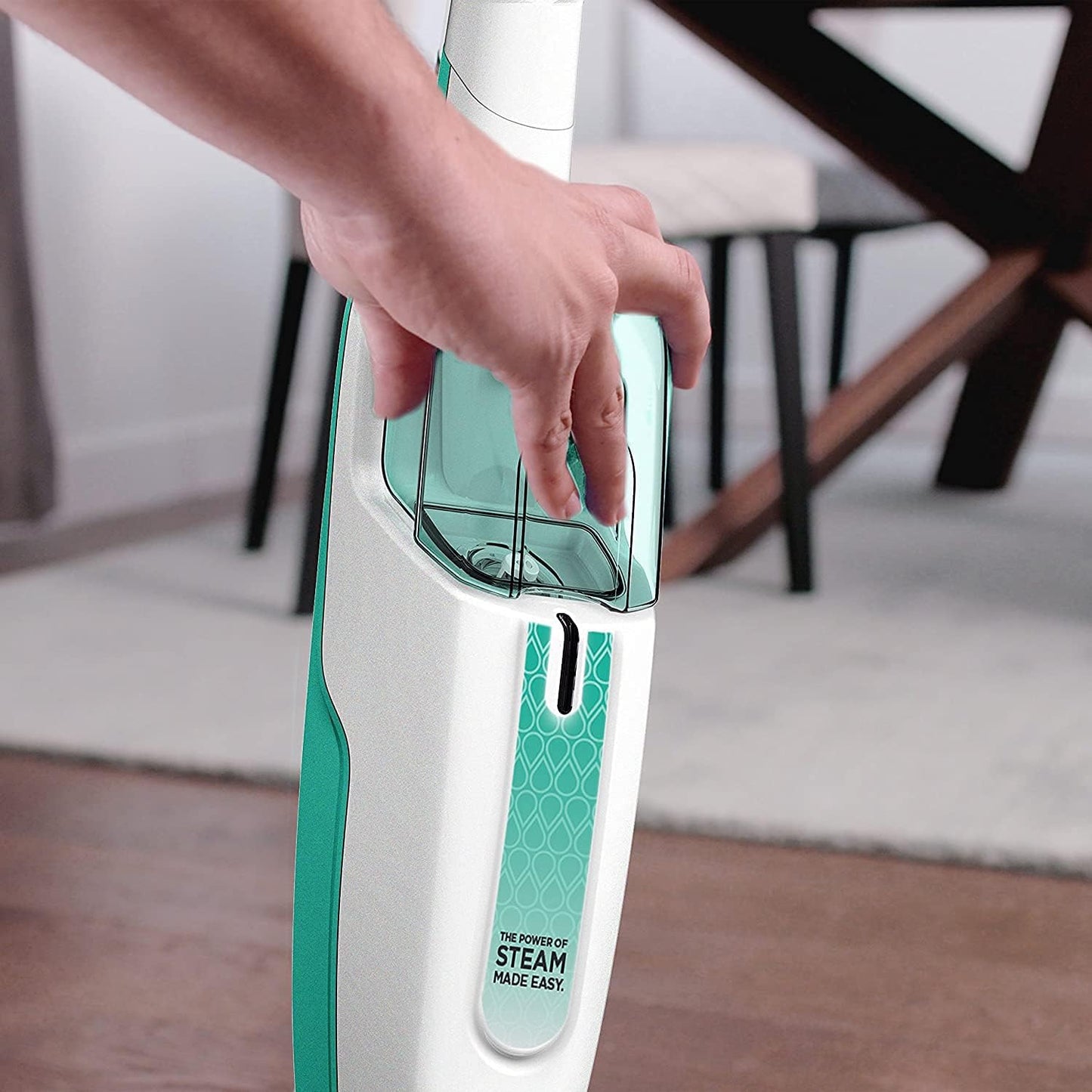 Shark Steam Mop S1000WM - Powerful Hard Floor Cleaner With XL Water Tank & 18-Foot Cord