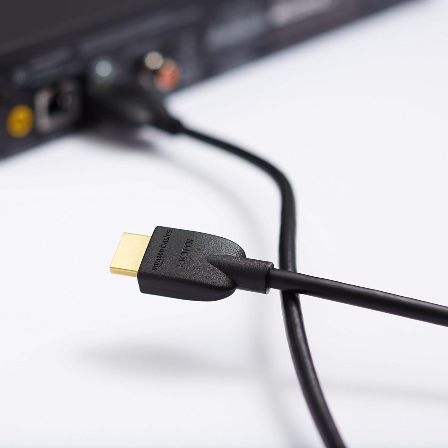 3ft, 4K@60Hz, 2.0 18Gbps, 2160p, 48 TV/PS5/Xbox/Roku, Amazon Basics HDMI Cable, High-Speed HDMI Cord, bit, Compatible