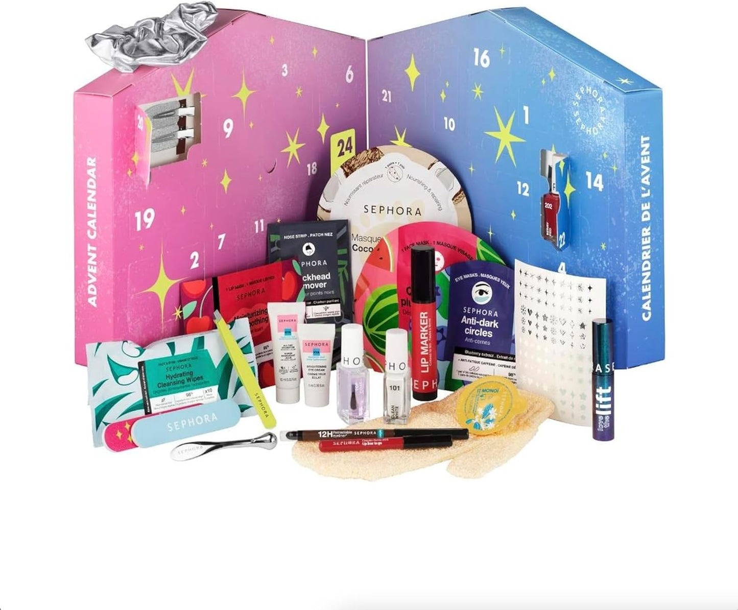 Sephora Advent Calendar 2024 - Moving Lights & 24 Surprises | Makeup, Skincare & Accessories