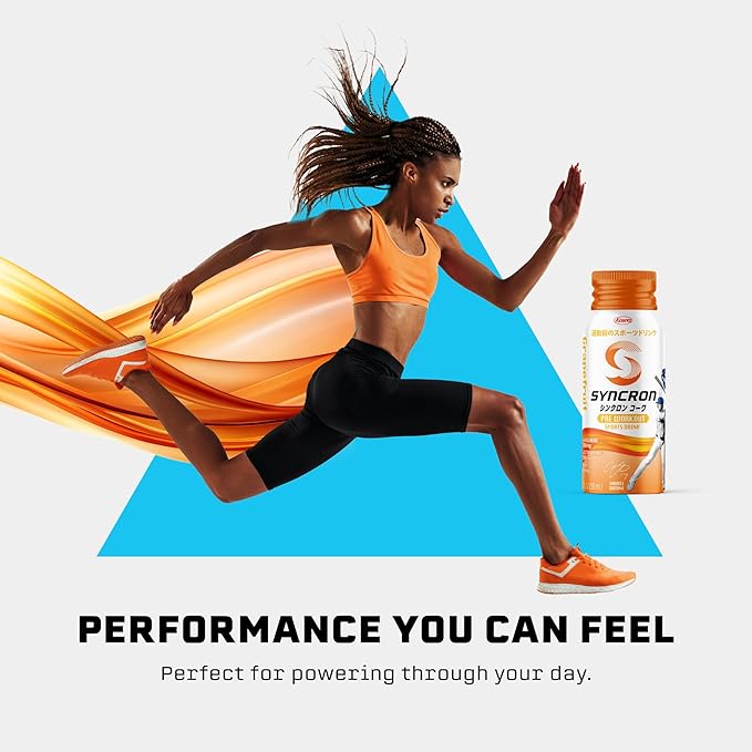Syncron Pre Workout Sports Drink Endorsed by Shohei Ohtani, Aluminum Bottled, Sugar Free Energy Drink, L Arginine, L Citrulline & BCAAs for Athletes, Watermelon Kiwi & Grapefruit, Variety 6 Pack, 2 oz