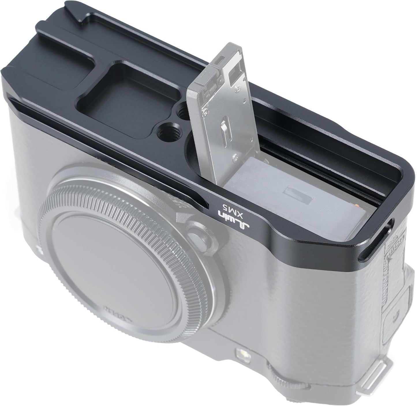 FocusFoto X-M5 Quick Release Baseplate QR Plate Mount for FUJIFILM Mirrorless Digital Camera Body, Compatible