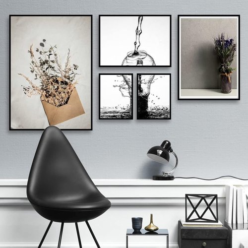Black Picture Frame by [Brand Name] - 11x11 Inch Square Photo Display for Wall Gallery | Versatile Horizontal or Vertical Use