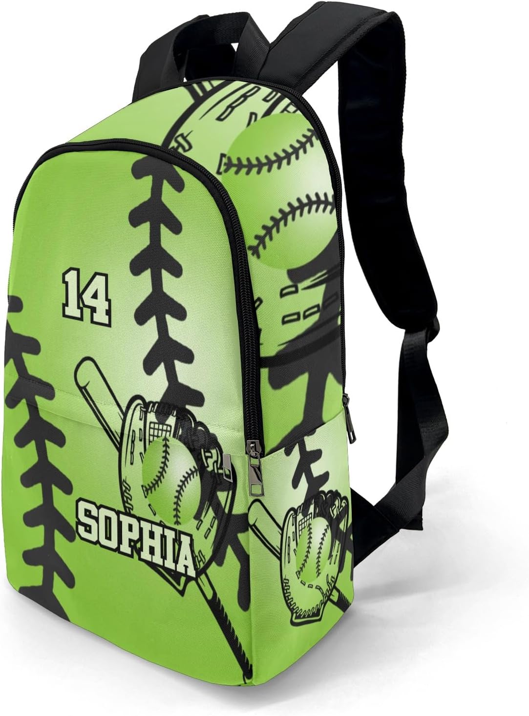 Joyestore Backpack Backpacks Personalized Onion Play Ball Play ball Custom Large Capacity Unisex Name Engraved Casual