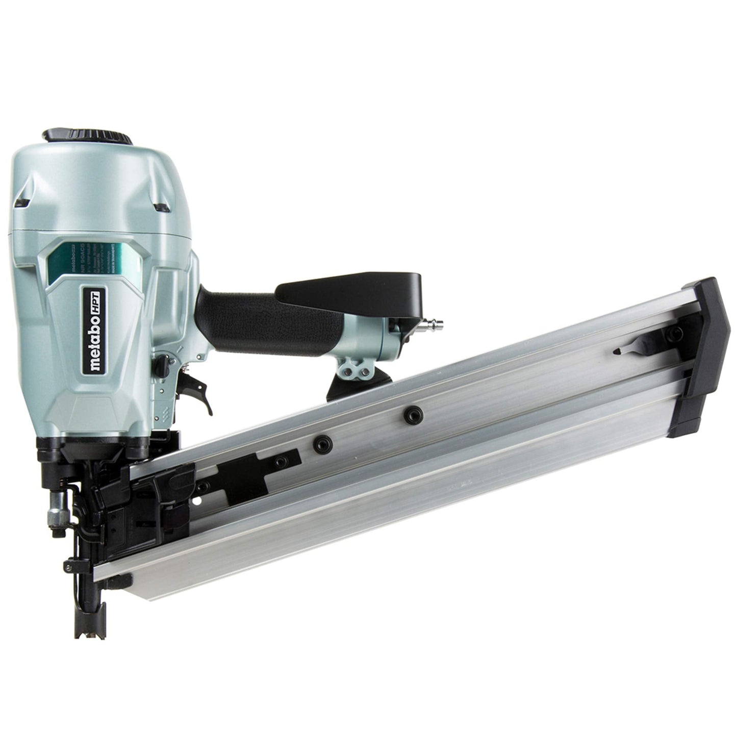 Metabo HPT Framing Nailer, Pro-Preferred Pneumatic Power Nailers in Framing Tools, Powerful Tool With Tool-less Depth Adjustment & Claw Tip, 21° 3-1/2" Plastic Collated Nails, NR90AC5