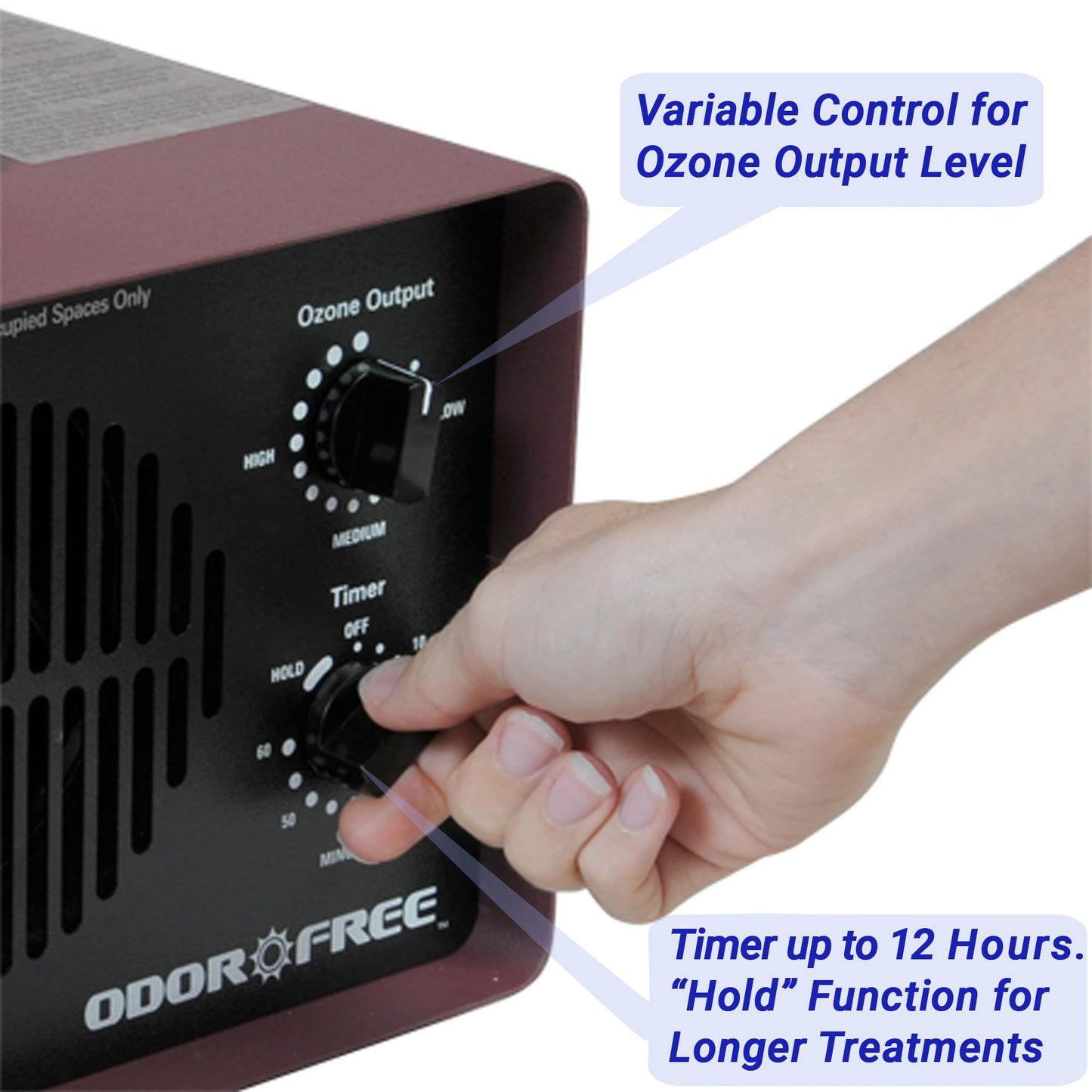 OdorFree Suite 1500 Ozone Machine Odor Removal for Eliminating Smells from Small Apartments, Hotels, Vehicles and Boats - Ozone Generator