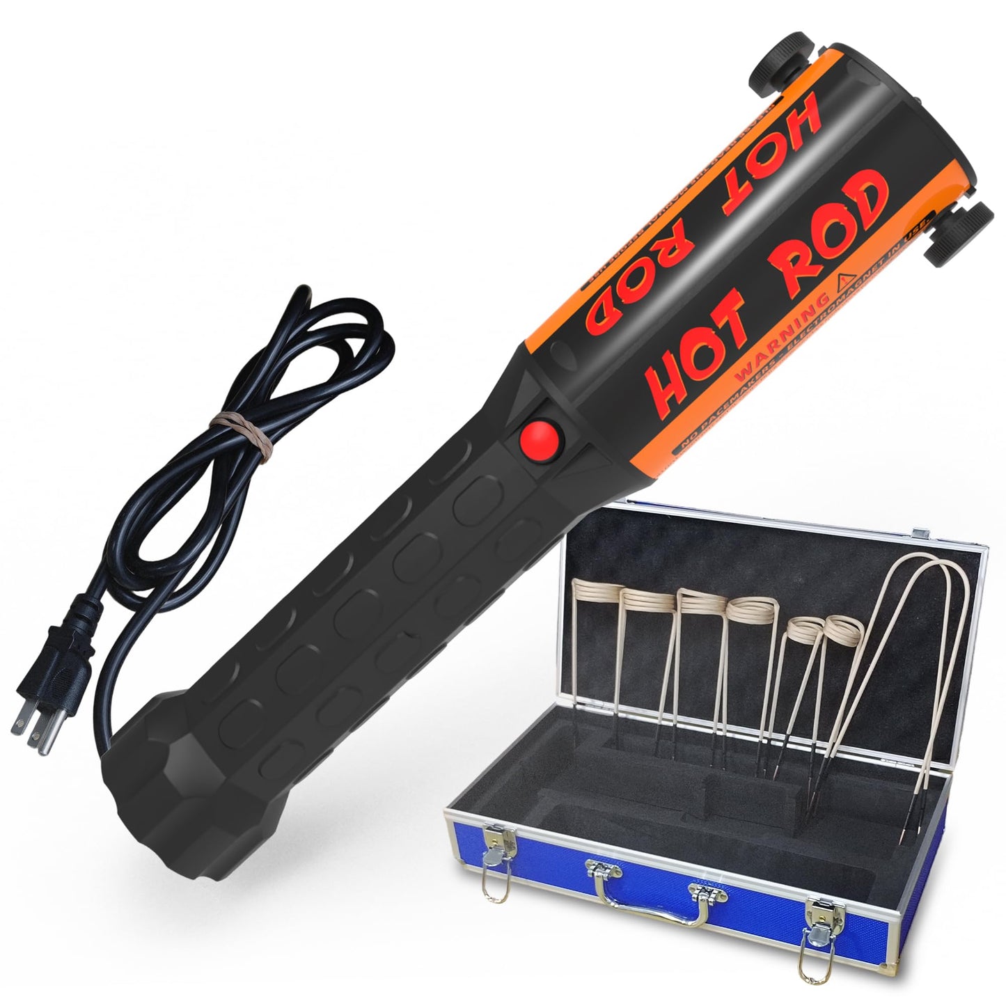 Solary Magnetic Induction Heater Bolt Removal, 1200W 110V Heat Induction Tool for Rusty Bolts & Frozen Nuts, Nut Buster Tool with 8 Coils & Case