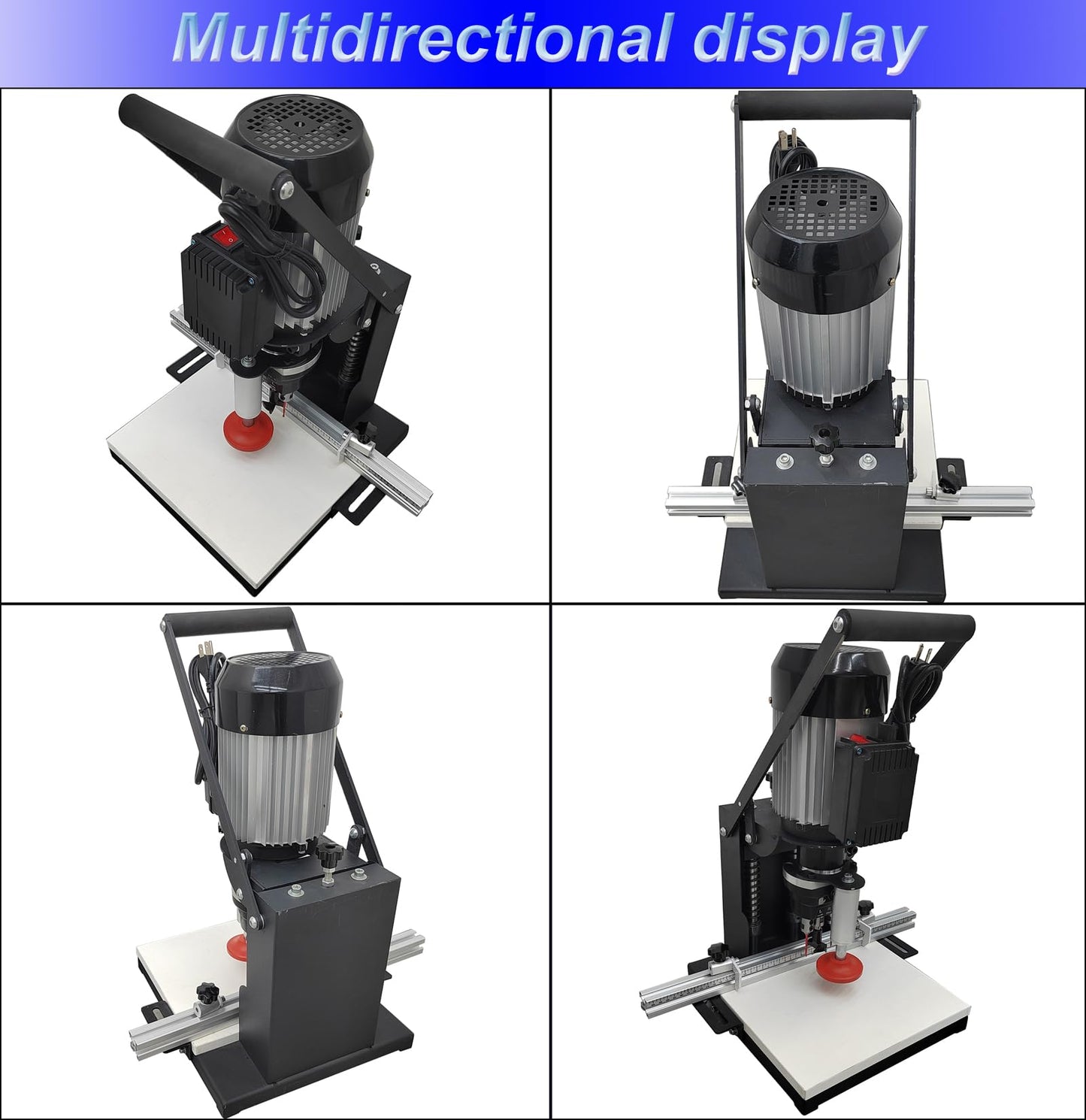 PreAsion 48-6mm Portable Hinge Drilling Machine for Woodworking – 110V 1100W Hinge Boring Tool with 0-40mm Depth, 2840 RPM for Cabinets, Doors & Wardrobes
