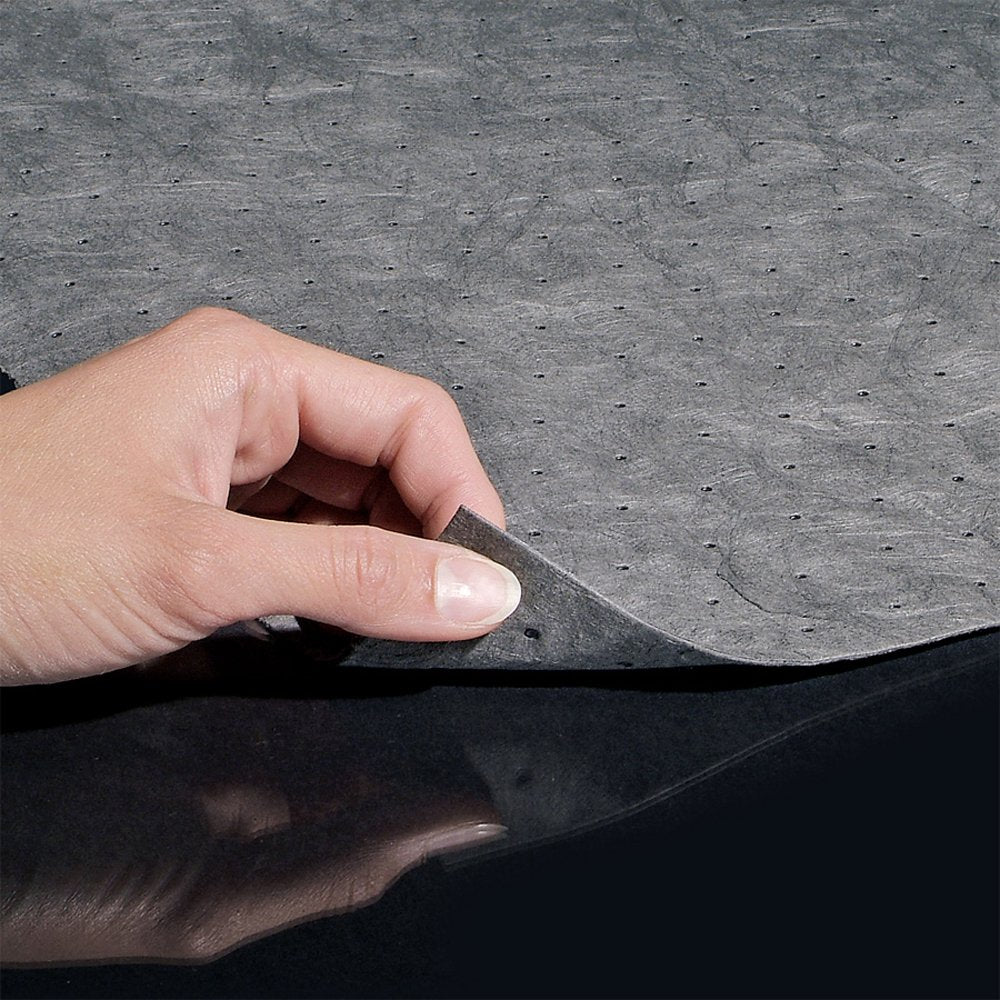 PIG Absorbent Mat Roll | 30" W x 150' L | Lightweight Mat Roll | Absorbs up to 20.1 Gallons per Roll | MAT137
