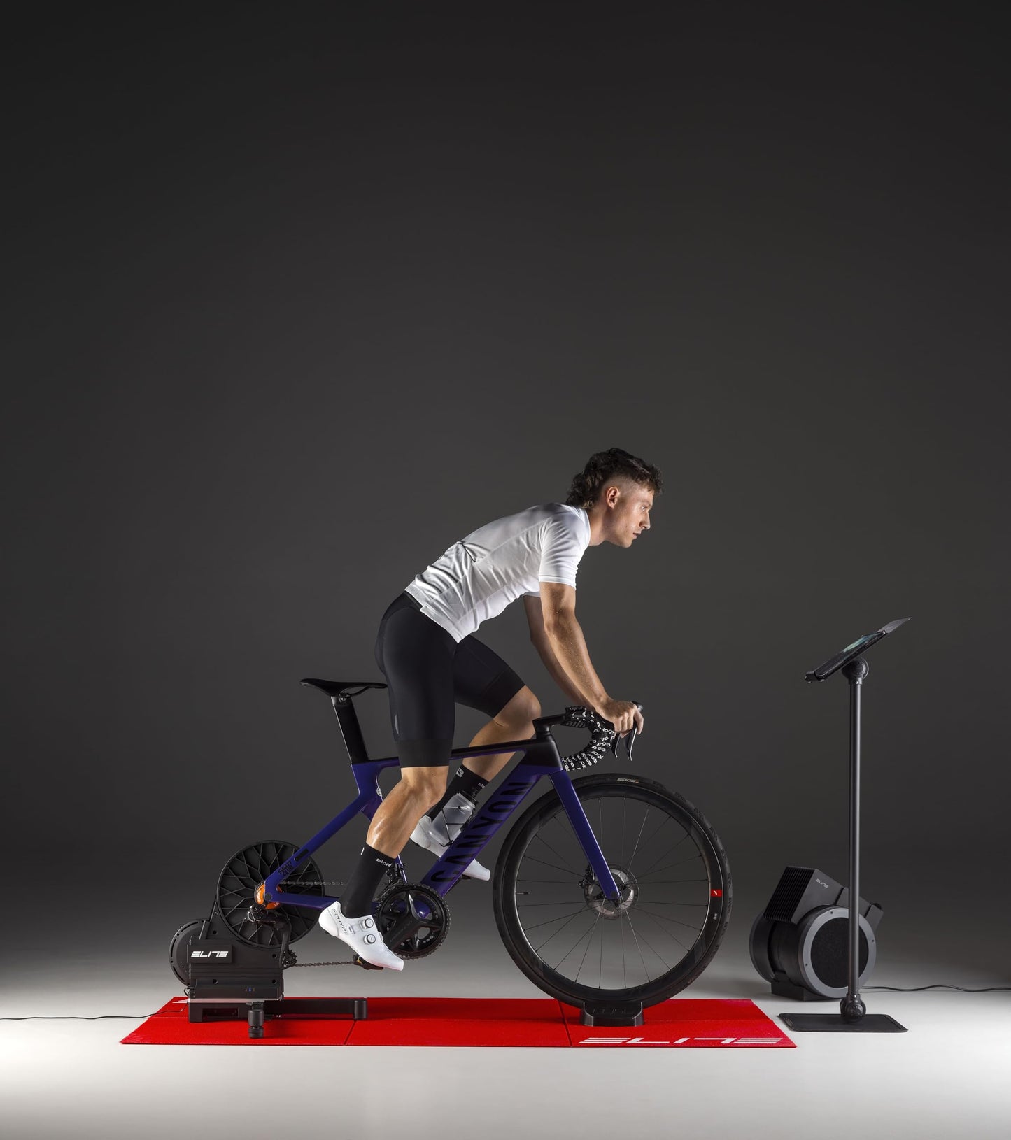 Elite Avanti Zwift Ready Smart Trainer - Direct Drive Bike Trainer with Virtual Shifting, ±1% Power Accuracy, WiFi + Bluetooth, 2100W Max, 18% Climb Simulation, Cog & Click Included