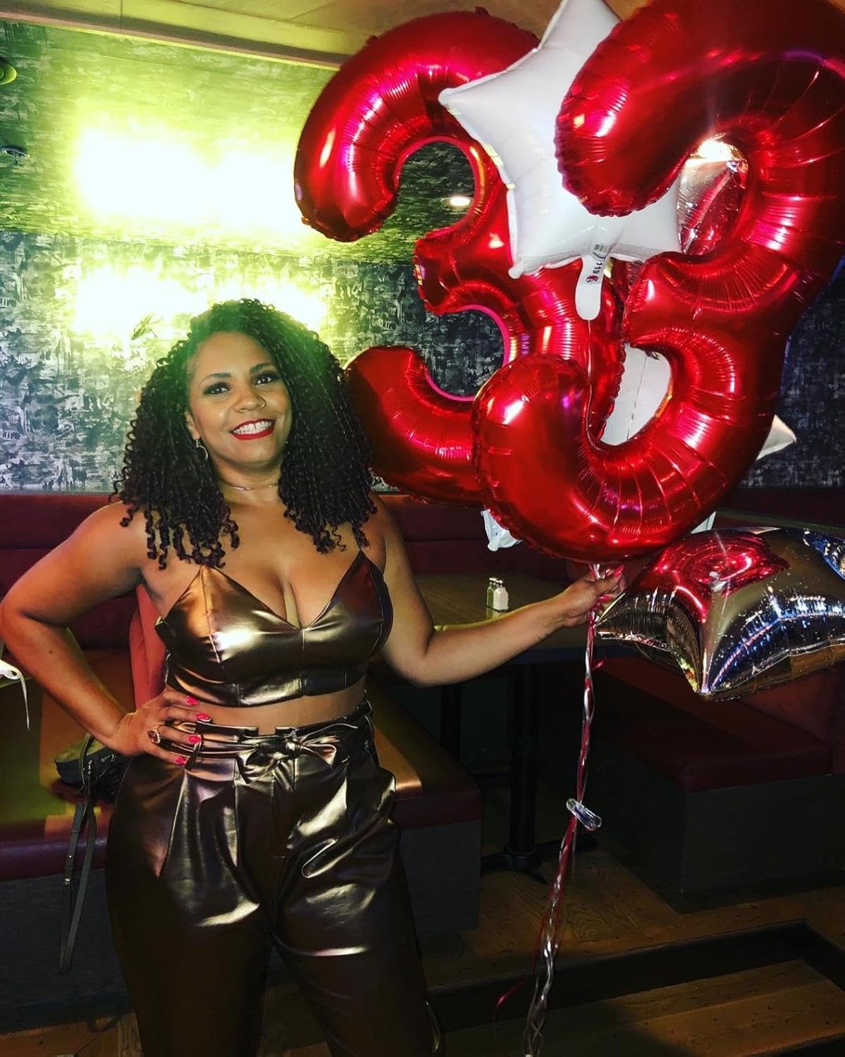 Number 0 Balloons - 40 Inch Red Number Balloons for Birthday, Wedding, Baby Shower Decorations