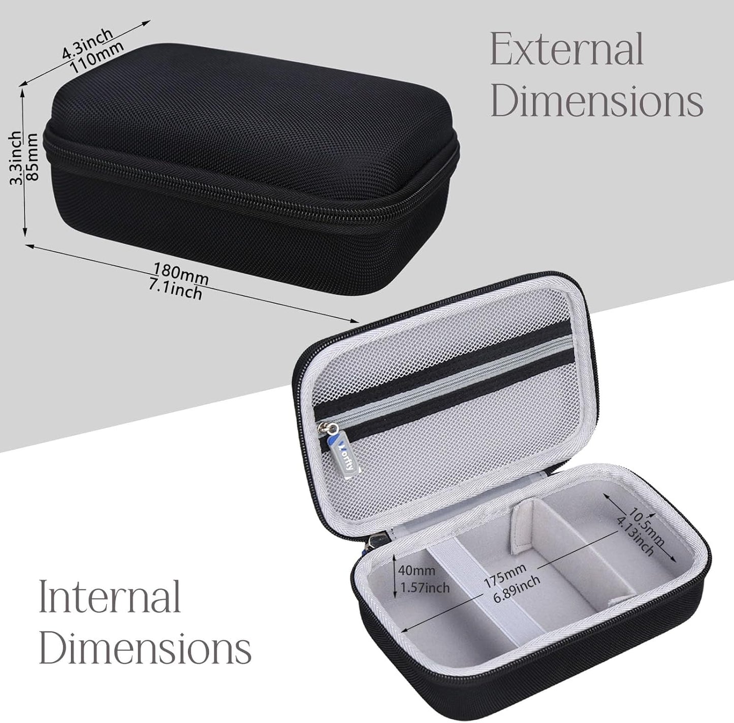 worfty SFT1200(Opal)/ MT3000/ MT1300/ A1300 Travel Router Case for GL Secure Wireless Travel WiFi Router (Case Only)