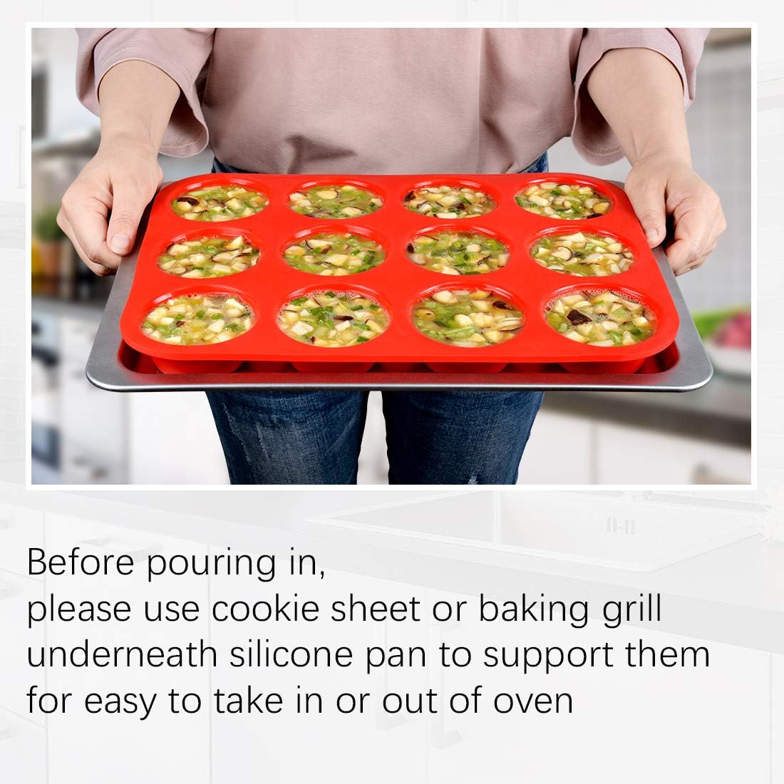 Wilton Muffin Pan Set - 12 Regular Size & 6 Giant Muffin Cups for Perfect Baking