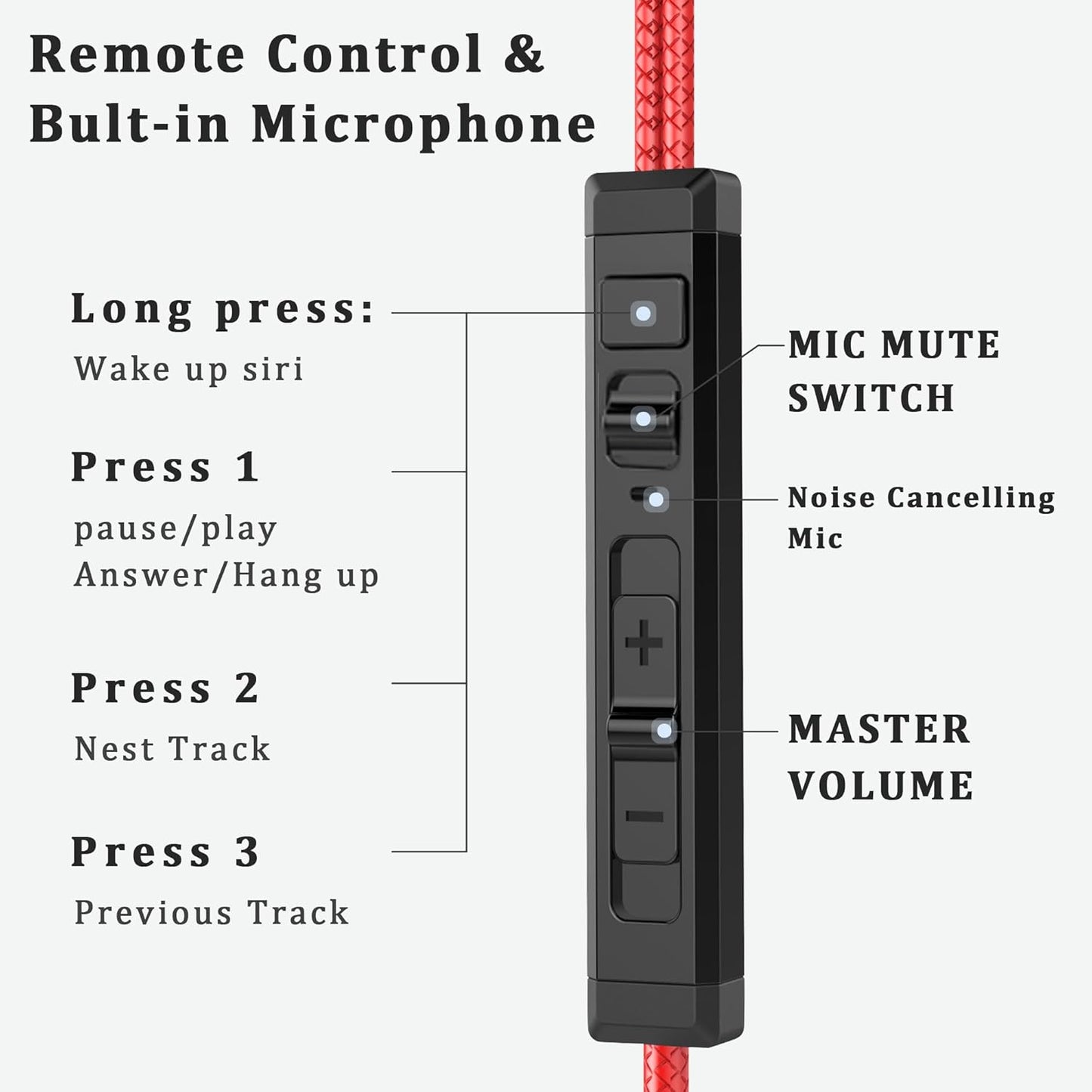 V1 One,PS5,PS4,Switch,Pc 3.5mm KASOTT SoundMaster Pro - Gaming Earphones with Dual Audio Drivers,Battle Buds,in-Line