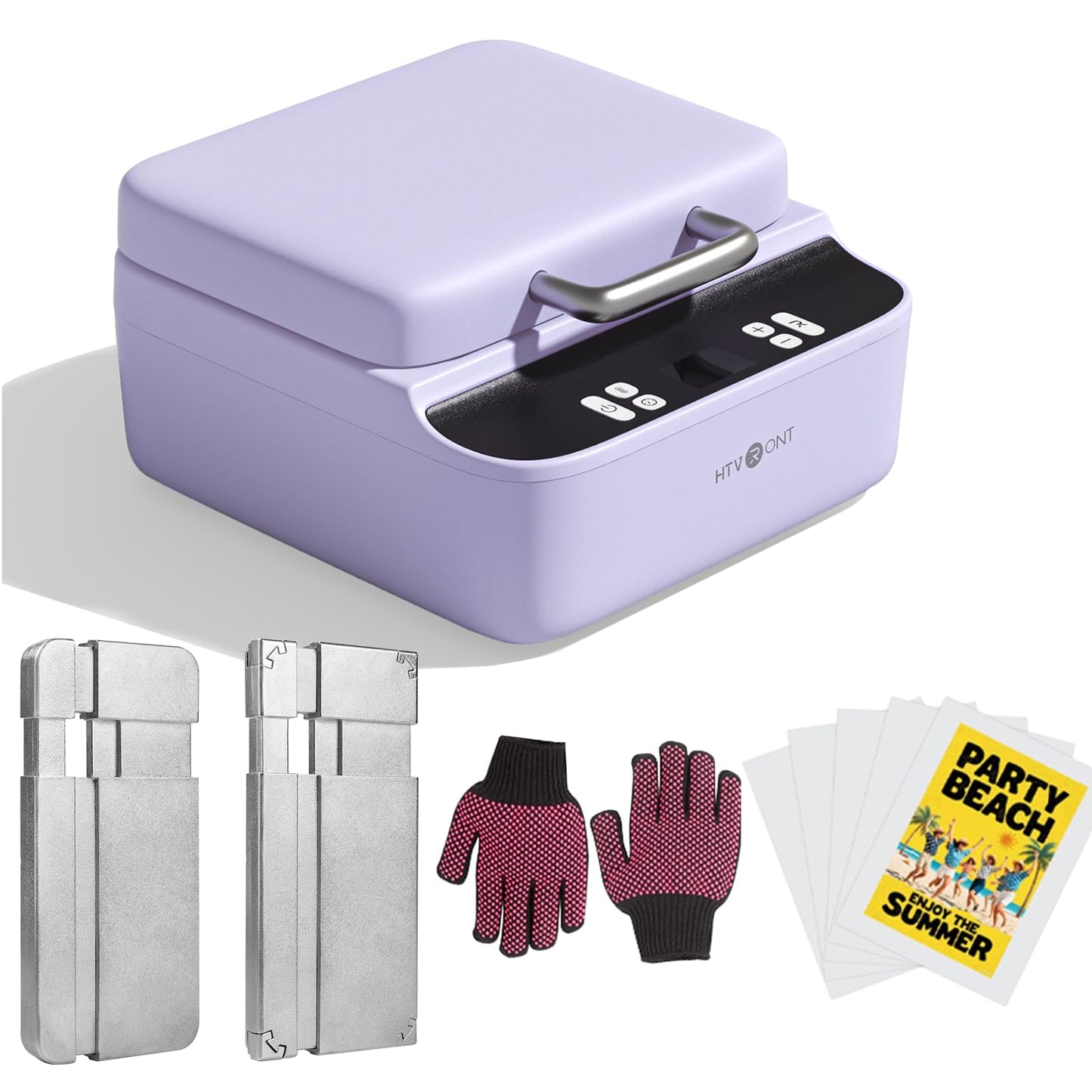 HTVRONT Phone Case Heat Press Machine Bundle - Compatible with iPhone & Android