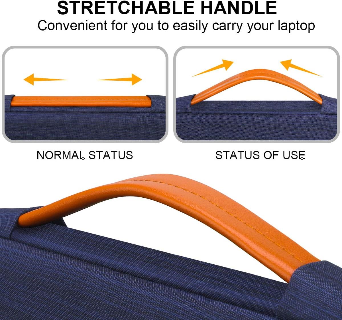 Lacdo 15.6 inch 15.6 inch Portable Monitor Case for Most Portable External Monitor, for Computer Laptop External