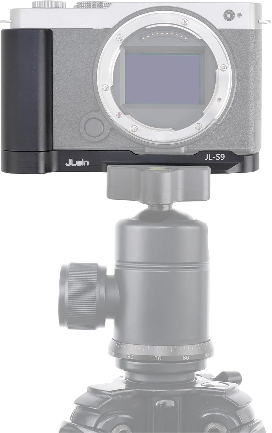 FOTGA S9 S9 JLwin L-Bracket Side Handle Tripod Mount Quick Release Base Plate for Panasonic Lumix Mirrorless Video