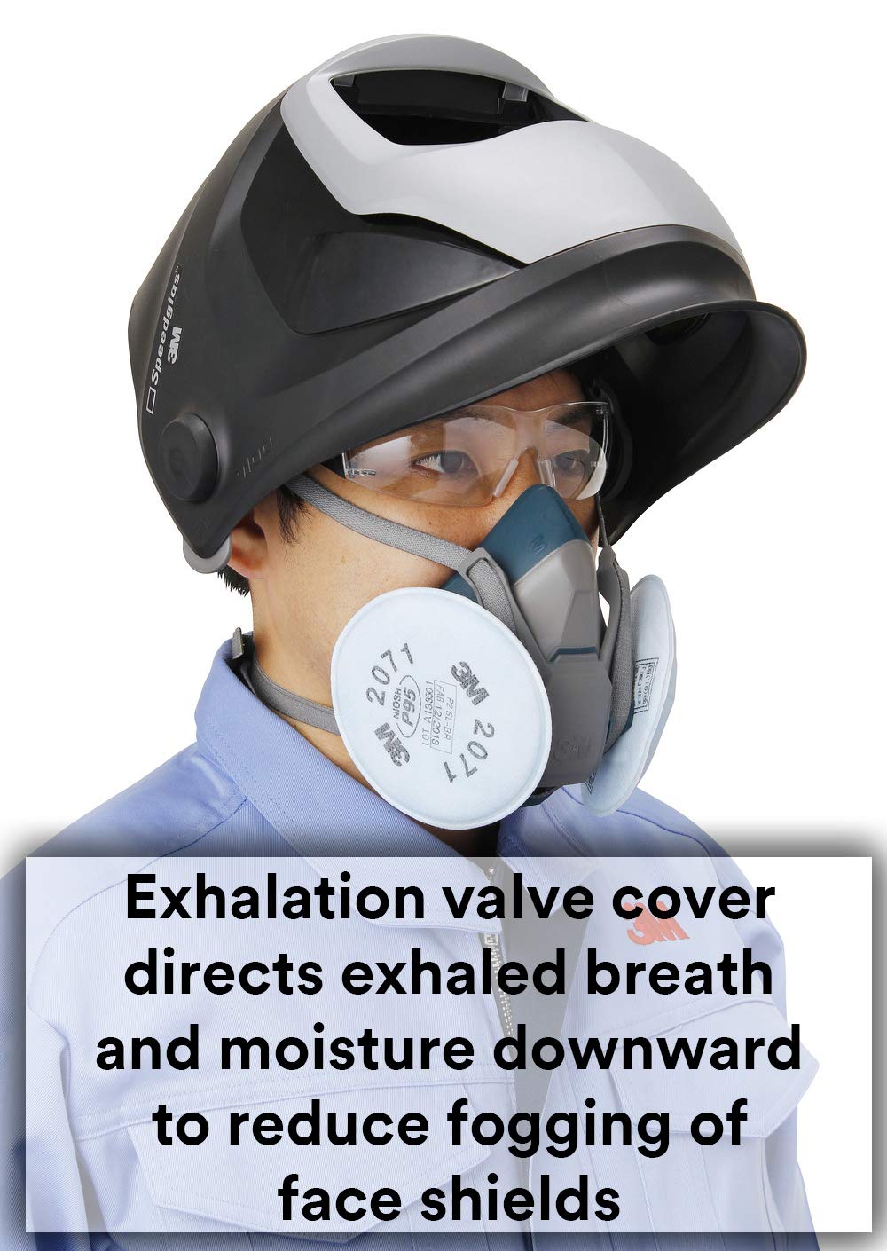 3M - 51131494928 Rugged Comfort Quick Latch Half Facepiece Reusable Respirator 6503QL, Gases, Vapors, Dust, Large- Pack of 10