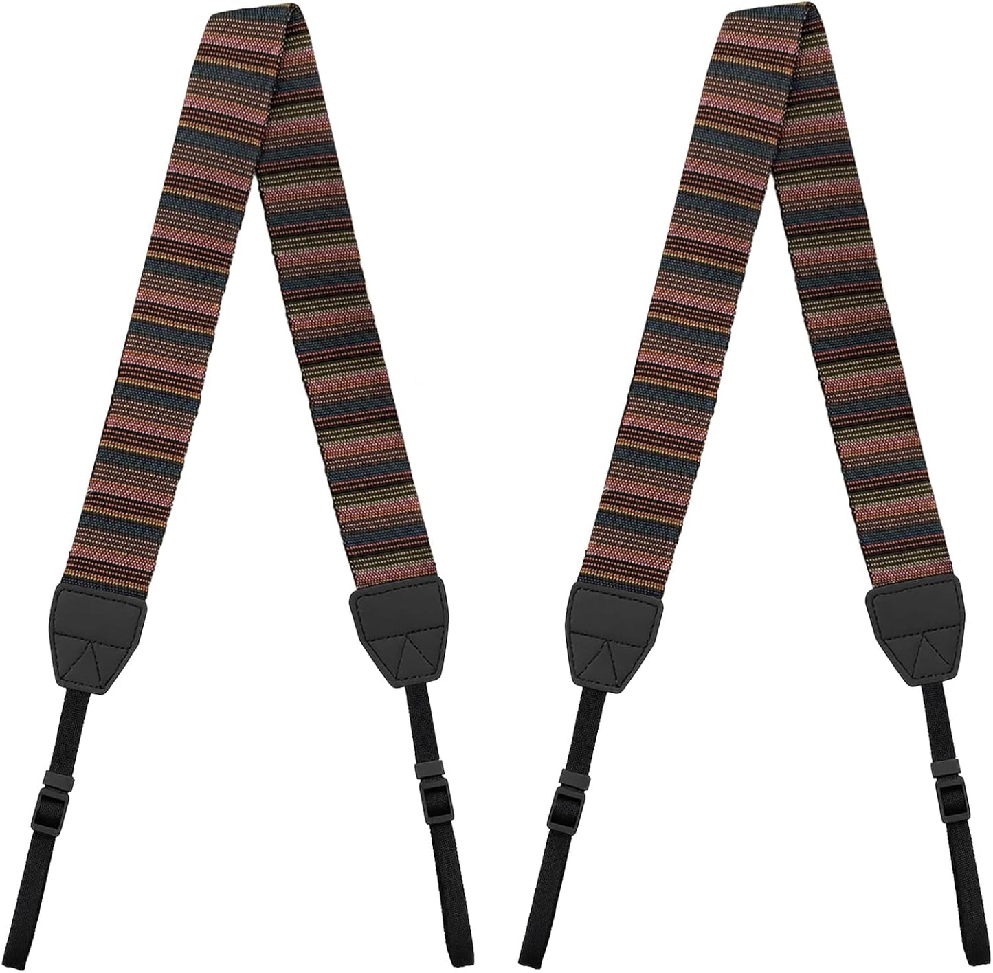 Brvlsoc Bohemian Vintage Adjustable Camera Shoulder & Neck Strap with Quick Release Harness Universal Fit for DSLR