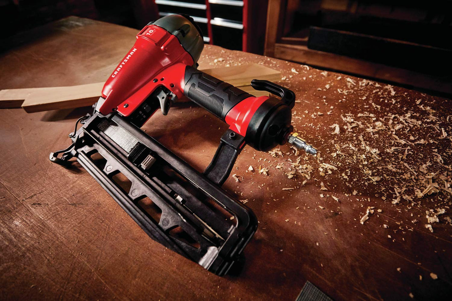 CRAFTSMAN Finish Nailer, 16GA, Oil Free Pump, Pneumatic (CMPFN16K)