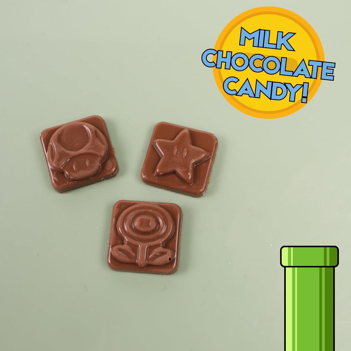 Super Mario Advent Calendar 2025 - 24-Day Countdown with Chocolate Treats | 1.76 Ounces