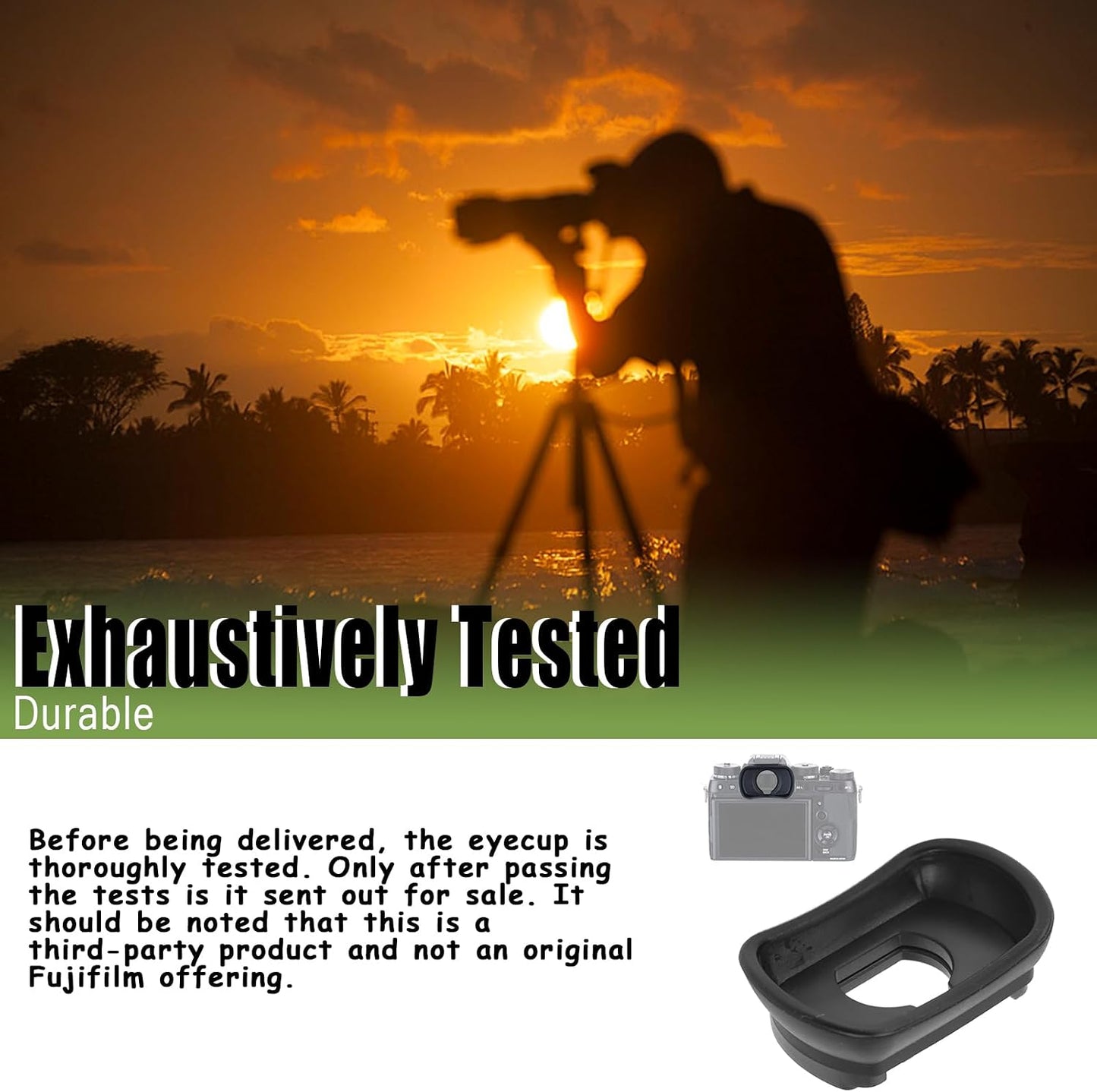 lvifloae XH2 XT4 XT3 XT2 XT1 XT4 XT3 XT2 XT1 GFX100 Camera Eyecup Eyepiece Viewfinder Eye Cup for Replaces