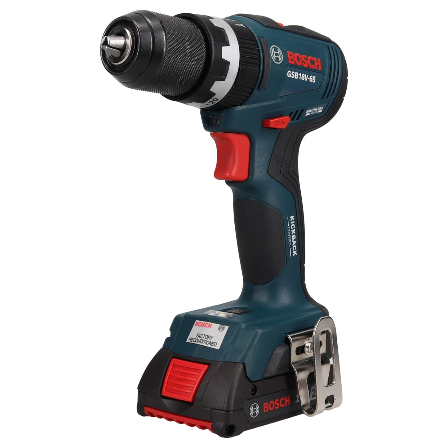 Bosch GSB18V-65B12 1/2in Brushless Hammer Drill/Driver Kit (Reconditioned)